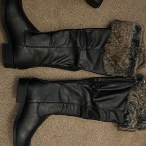 Fur Boots (open to best offer)